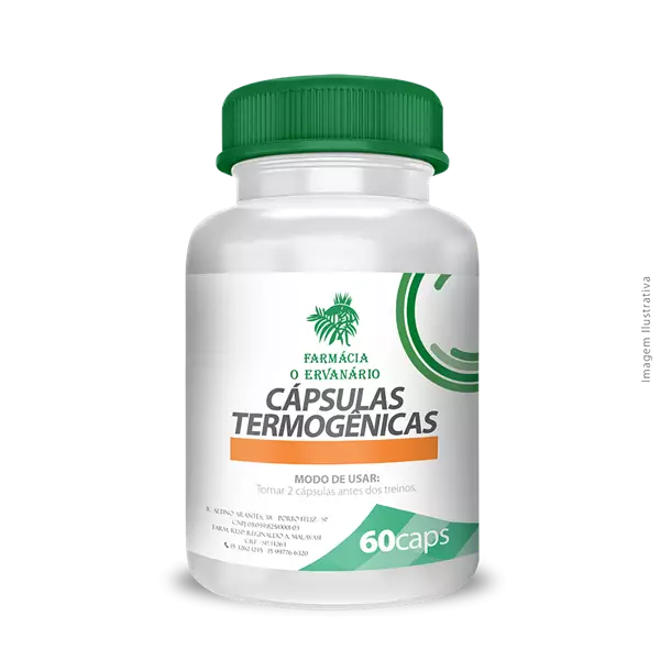 Cápsulas Termogênicas 60 Cápsulas