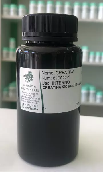 Creatina 500mg 60 cápsulas