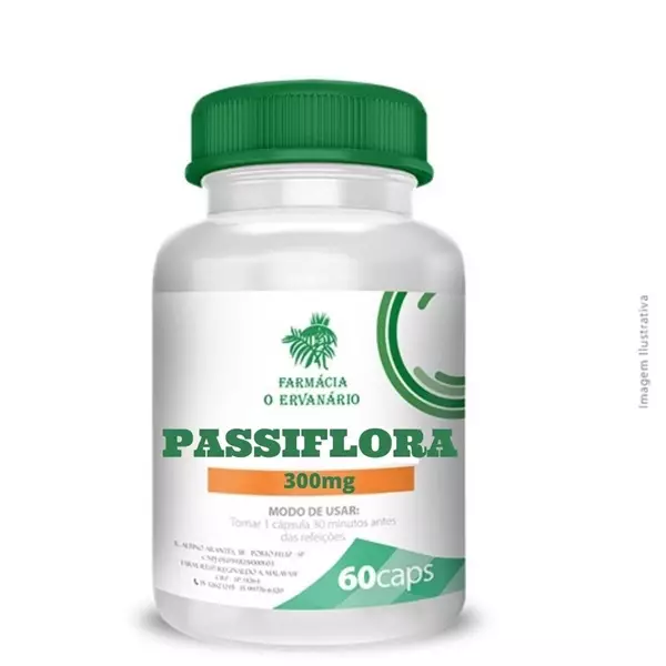 Passiflora 300 mg 60 cáps