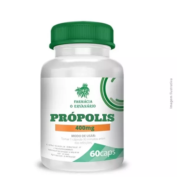 Própolis 400mg 60 cáps