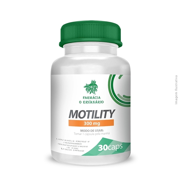 Motility 300mg 30 Cápsulas