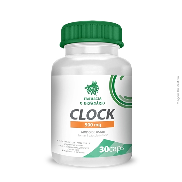Clock 500mg 30 Cápsulas